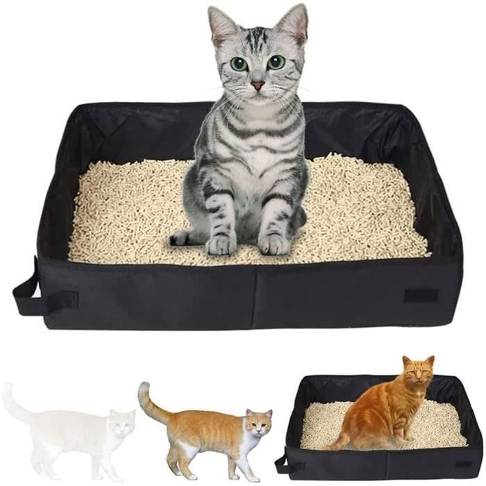 Comparer les prix de Toilette de Voyage pour Chat Portable Pliable Bac Litire Portable pour Chat Litire pour Chat pour Le couleurs mu MAISON DE TOILETTE