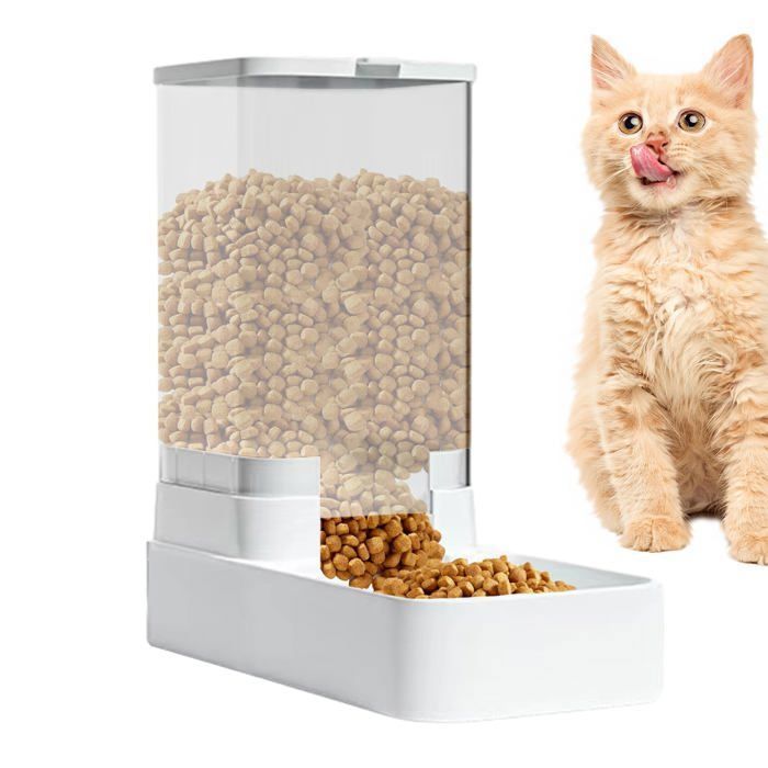 Comparer les prix de Distributeur Eau Chat Automatique Distributeur Croquettes Chat Automatique Distributeur Eau Chien
