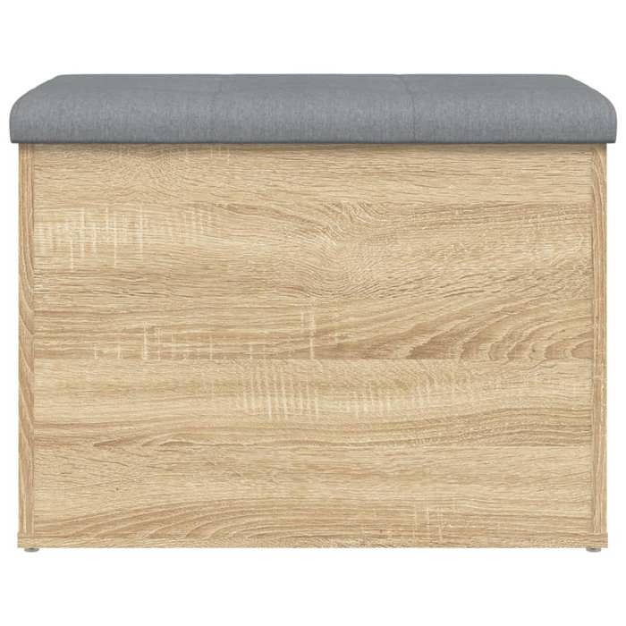 Black Friday Banc long de rangement - JILL - Meuble dentrée - Chêne Sonoma 62x42x45 cm - Bois dingénierie BB646