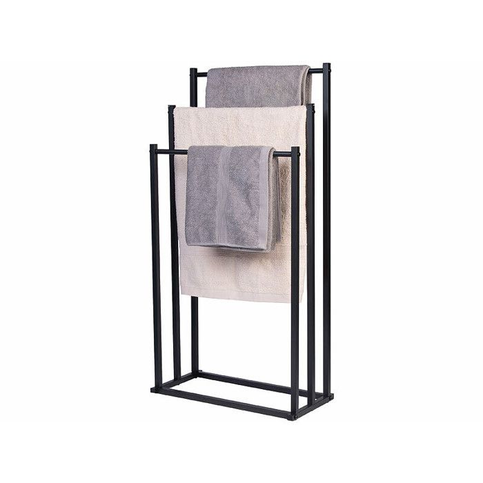 Porte-serviettes à 3 barres en métal