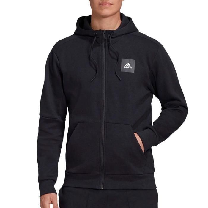 Veste Zippée Noire Femme Adidas Mhs