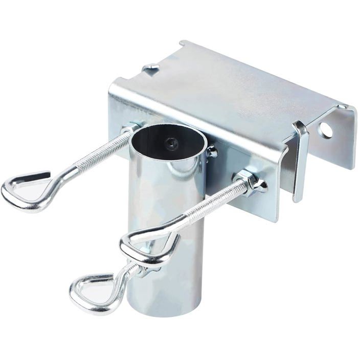 Pince de fixation pour parasol réglable idéale pour le jardin les chaises les bureaux les terrasses et les balcons (Ø 25-38 mm).