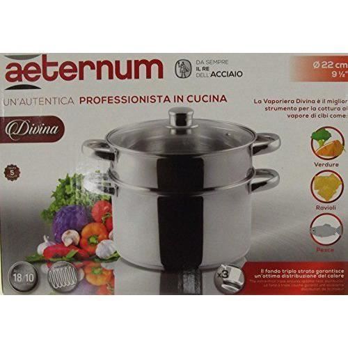 Acier Inoxydable 18//10 Marmite avec Couvercle 16 cm BRA Profesional