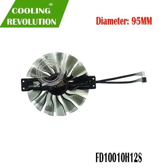 Ventilateur De Carte Graphique RAKSTORE 95mm - Compatible ASUS RTX 3050/3060 PHOENIX - Refroidissement Silencieux