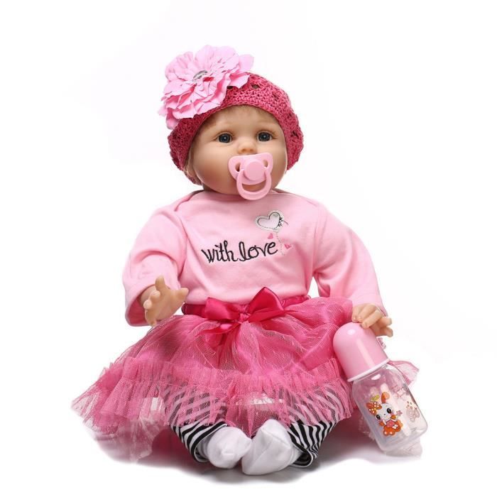 Reel Bebe Poupee 55cm Nouveau Ne Poupee Enfants Fille Playmate Cadeau D Anniversaire Cdiscount Jeux Jouets Reel Bebe Poupee 55cm Nouveau Ne Poupee Enfants Fille Playmate Cadeau D Anniversaire Cdiscount Jeux Jouets