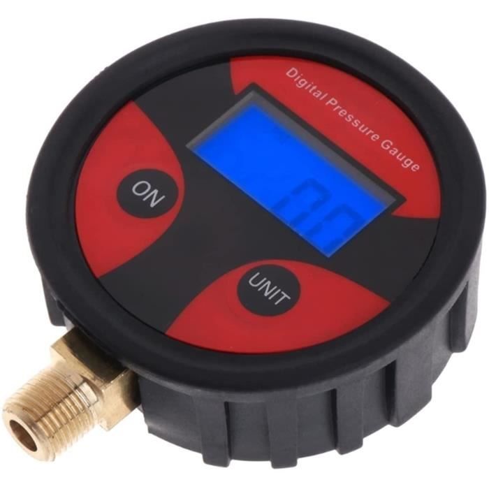 CARTREND Unitec 75561 Manomètre Pression Pneus Jusqu'à 4.5 Bar