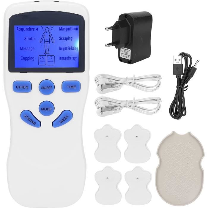 Tesmed Fit 5.8 : L’électrostimulateur Musculaire 2-en-1 (EMS + TENS) Avec 8 électrodes