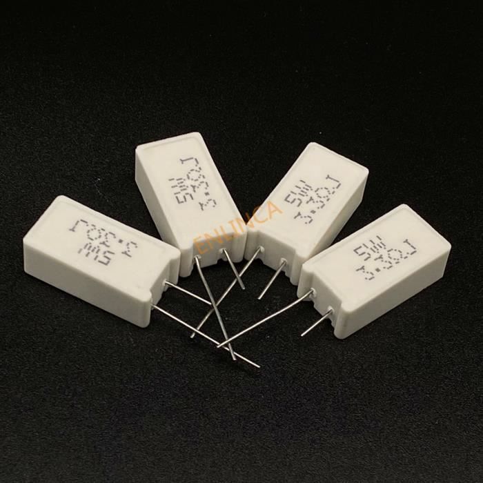 Résistances Film Carbone 0.47 Ohm 5W – Lot De 10, Tolérance 5%, Pour Projets électroniques