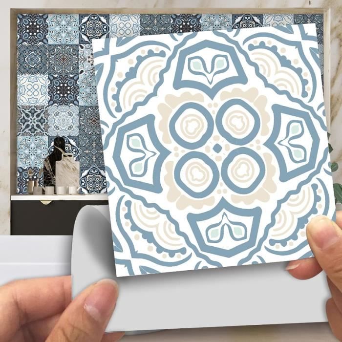 ANHUIB Sticker Carrelage 15x15,Autocollant De Carreaux Adhésif,Autocollant Carrelage Cuisine,Papier Peint De Carrelage,Credence Adhesive Pour Cuisine, Sticker De Carreaux,Stickers Muraux Salle De Bain