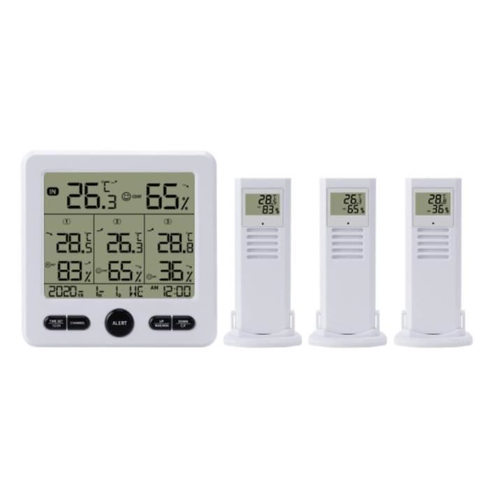 🌦️ Station Météo Konsen KS-389A – Sans Fil – Capteur Extérieur – Thermomètre Hygromètre – NEUF