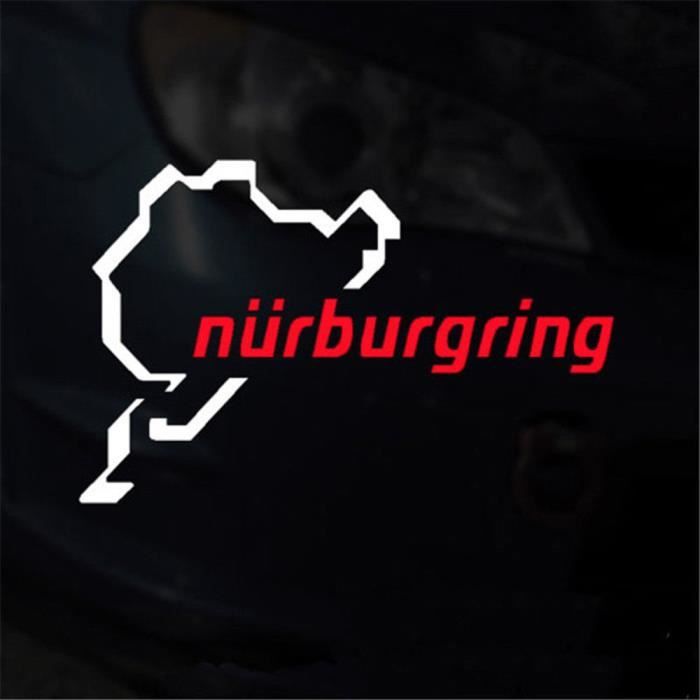 Autocollant de voiture La piste de course Nurburgring autocollant drôle  fenêtre autocollant de voiture ILLEST signe vinyle - Cdiscount Jeux - Jouets