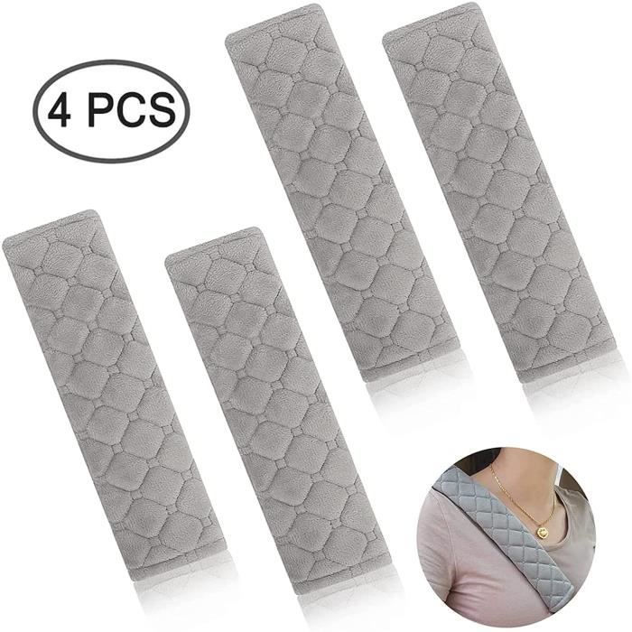 Coussin De Ceinture De Sécurité - Protection Confortable Pour épaule Et Cou En Voiture, Camion (4 Couleurs) - 4