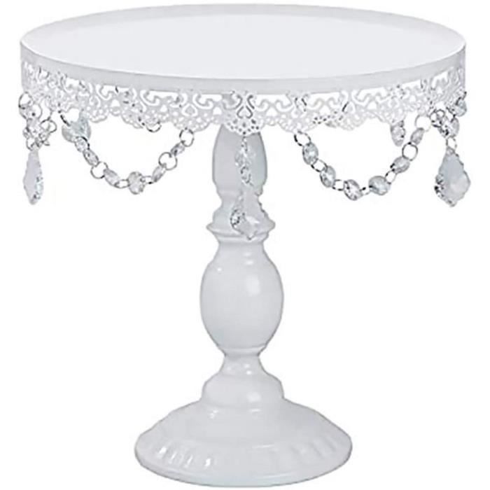 Stand De Gateaux Présentoir à Dessert Support à Gateau en Métal Cake