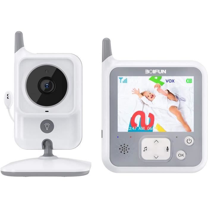 Caméra Uniquement pour Babyphone BOIFUN 720P HD Caméra pour Moniteur de Surveillance Vidéo de 5 pouces 