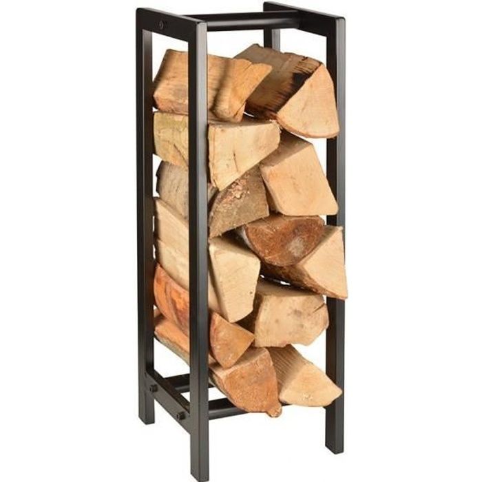 6 Range-Bûches, Supports En Métal, Pour Rangement Du Bois De