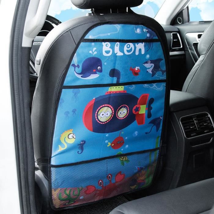 Housse De Siège,Dessin animé housse de siège enfant mignon siège de voiture  couverture arrière protecteur pour enfants - Type 2 #B - Cdiscount Auto
