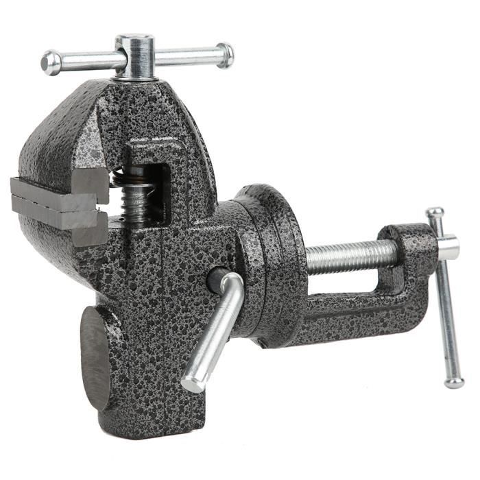 Petit étau D'établi En Laiton Massif 50 Mm – Rotatif, Idéal Pour La Précision Et Le Bricolage