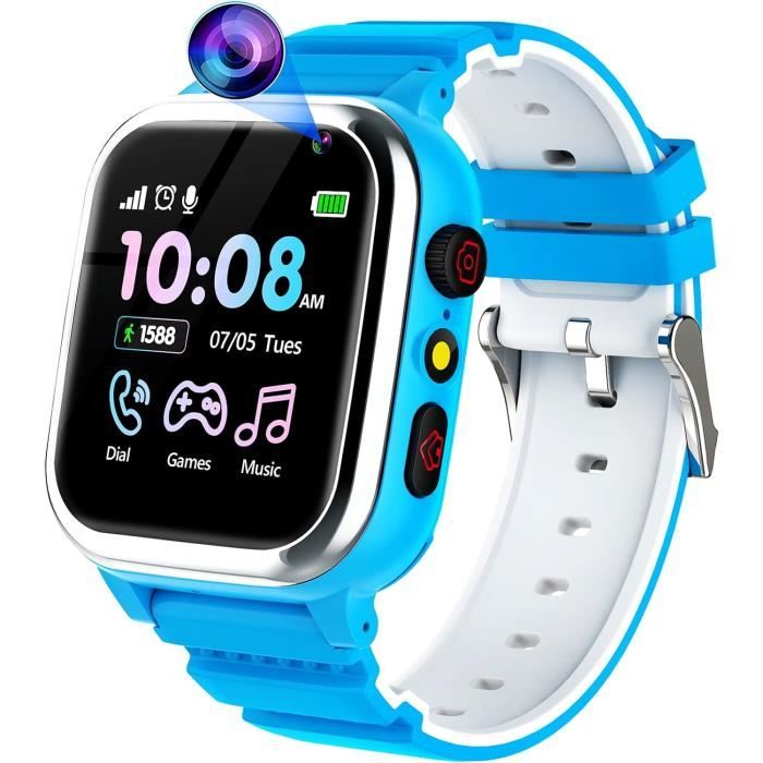 Montre Connectée Pour Enfant Avec Caméra, Jeux Et Alarme - Smartwatch GPS Téléphone Pour Petits