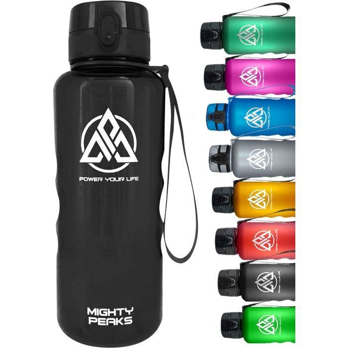 Bouteille D'eau 2 Litres Bleu, Anti-fuite, Grand Insert Pour Fruits, Filtre à Fruits, Bouteille De 2 Litres De Gym, Bouteille 2 Litres D'eau, Bouteille En Plastique, Bouteille De Motivation 2 L