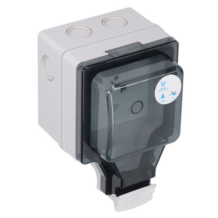 Prise Extérieure Avec Ports USB étanche IP66 - Prise De Jardin - Contact De Protection En