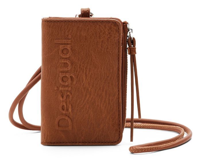 Desigual Half logo Emma fekete pénztárca