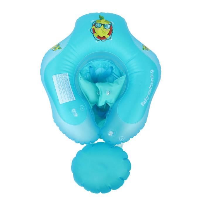 Lot De 2 Bouées Sirène Gonflables Pour Enfants | PVC Pailleté, Double Valve, Diamètre ~58 Cm, Pour Piscine Plage