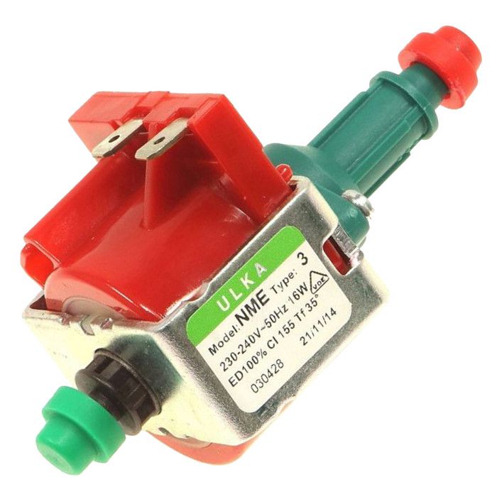 Pompe Ulka - DOMENA - Modèle 46975 - Rouge - Pour centrale vapeur - Avec diode - Domena