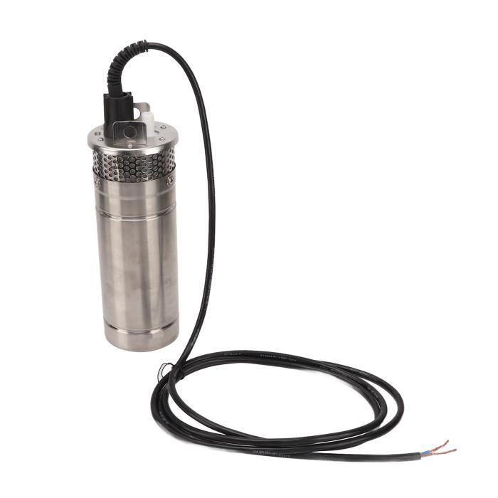 Pompe à Eau Immergée Solaire ZYIY 12V/24V - 200W Ou 260W - Pour Puits Profond Maison - Débit 2.3m³/h - Neuf