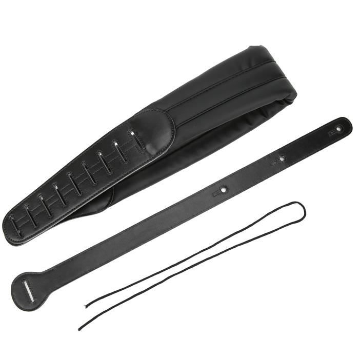 Sangle D'épaule Réglable En Cuir PU Pour Tuba - Largeur 4,5 Cm, Rembourrée - Accessoire Instrument à Vent - 2