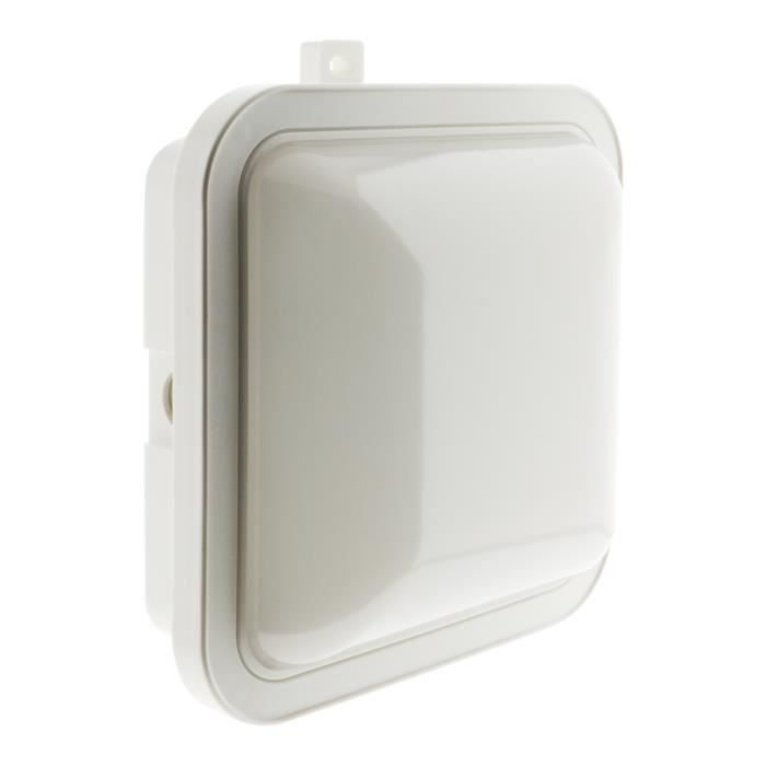 Hublot ovale LED 15W 1050 lm IP44 Blanc