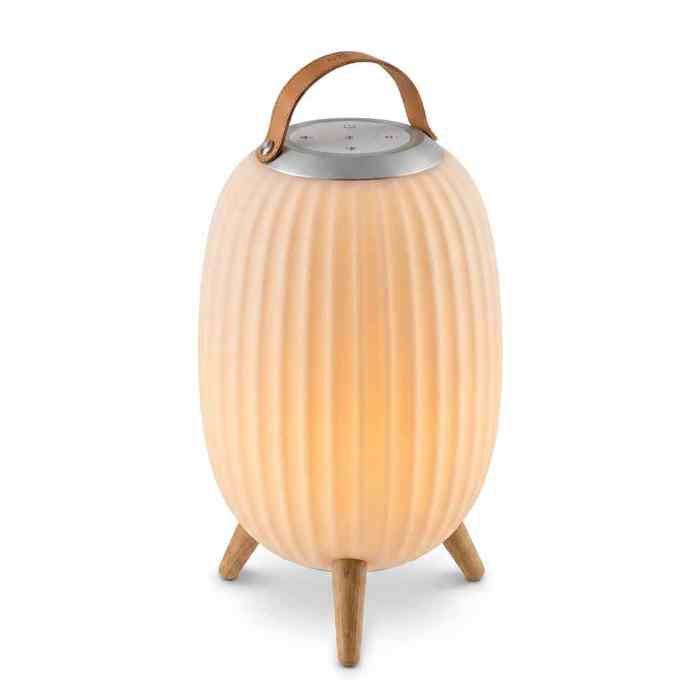 Lanterne nomade musicale Ezilight Ambiant xl - Blanc