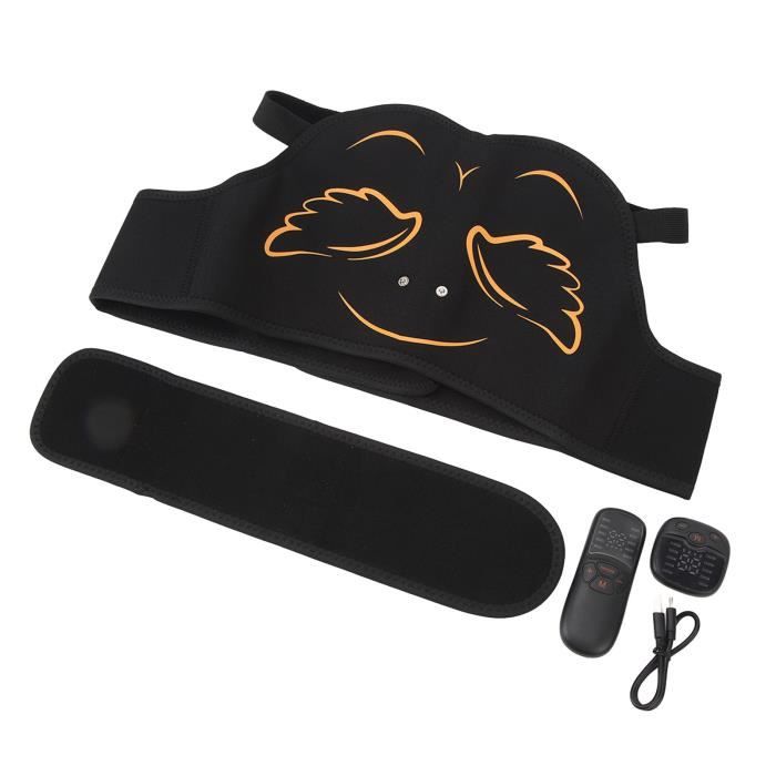 Électrostimulateur Fessier - 25.5x20.5 Cm, 19 Modes, Entraînement Musculaire - Pour Fitness, Maison, Bureau