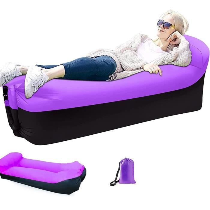 Hamac Gonflable Lit D'Air Gonflable Canapé-Air, Chaise Longue Chaise De Hamac Gonflable Lit D'Air Gonflable Canapé-Air, Chaise Longue Chaise De