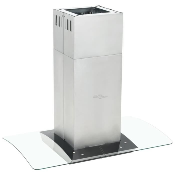 Hotte Aspirante KKT KOLBE LB720 - 72cm - Inox/Verre Noir - SensorTouch - A+