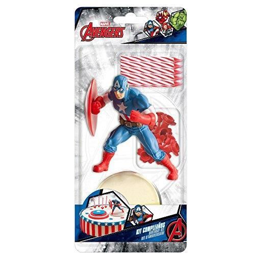 Kit De Decoration Avengers Marvel Captain America Avec 10 Bougie Gateau Anniversaire Patisserie 432 Achat Vente Figurine Decor Gateau Soldes Sur Cdiscount Des Le Janvier Cdiscount