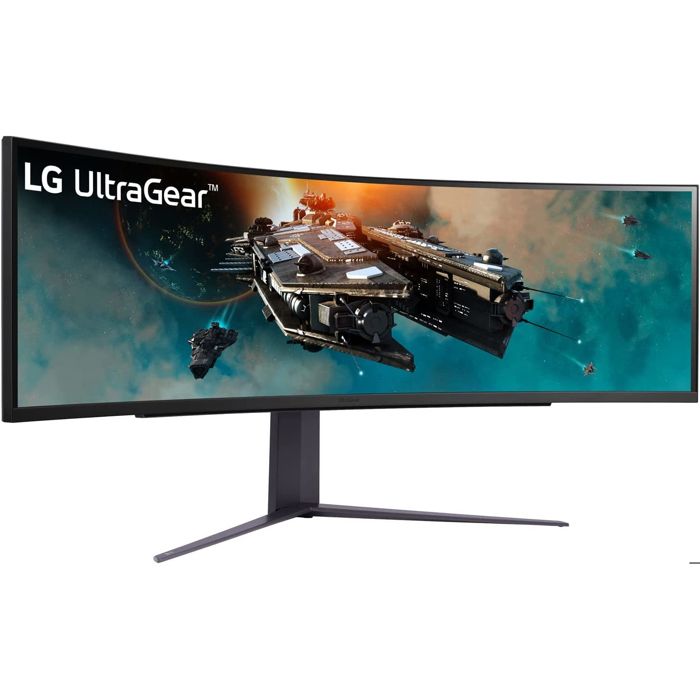 LG UltraGear 49GR85DC, 123,8 cm (49 Pouces) Curved, 240Hz, FreeSync, VA - DP, 2xHDMI