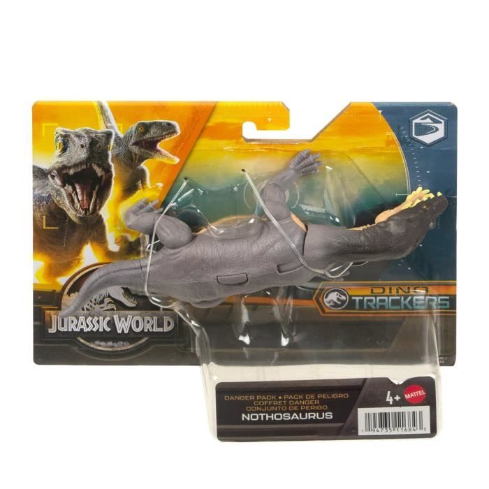 Figurine articulée de Dinosaure - Jurassic World - Pack de danger HLN53 - Personnage Nothosaurus