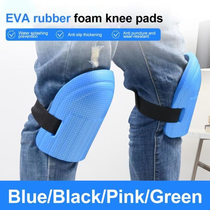 Genouillères De Travail - Lot De 2 - Protection Ergonomique Pour Jardinage, Nettoyage, Bricolage - Réglables Et Respirantes