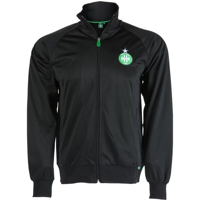 Veste zippée AS SAINT ETIENNE - Noir