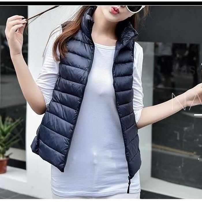 doudoune sans manche ultra légère femme