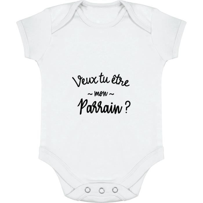 Body Bebe Cadeau Imprime En France 100 Coton Veux Tu Etre Mon Parrain White Achat Vente Body Cdiscount Body Bebe Cadeau Imprime En France 100 Coton Veux Tu Etre Mon Parrain White Achat Vente Body Cdiscount
