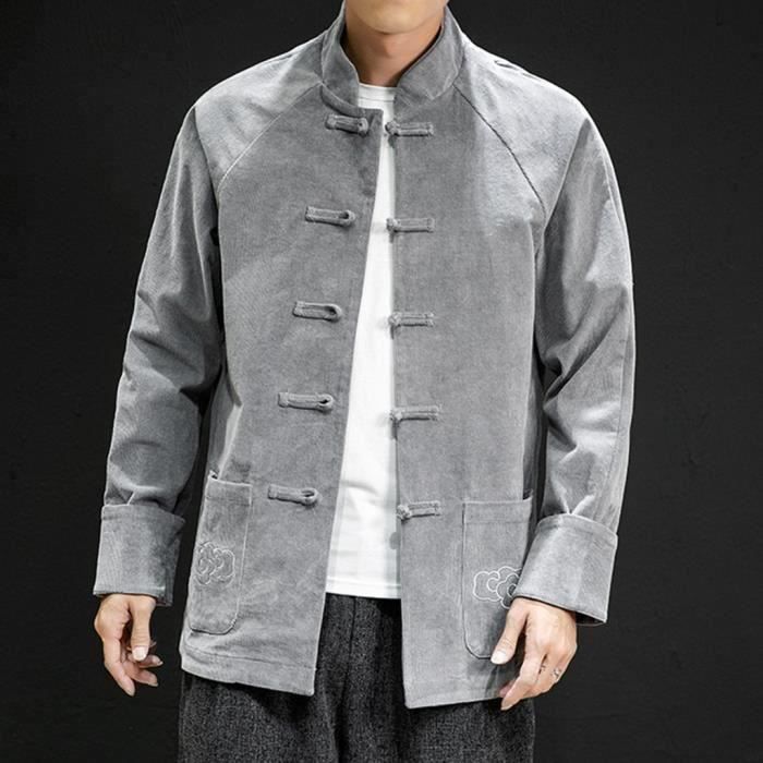 Manteau De Noël Homme Velours Côtelé - Blazer Rétro Père Noël Motif Festif Slim Fit