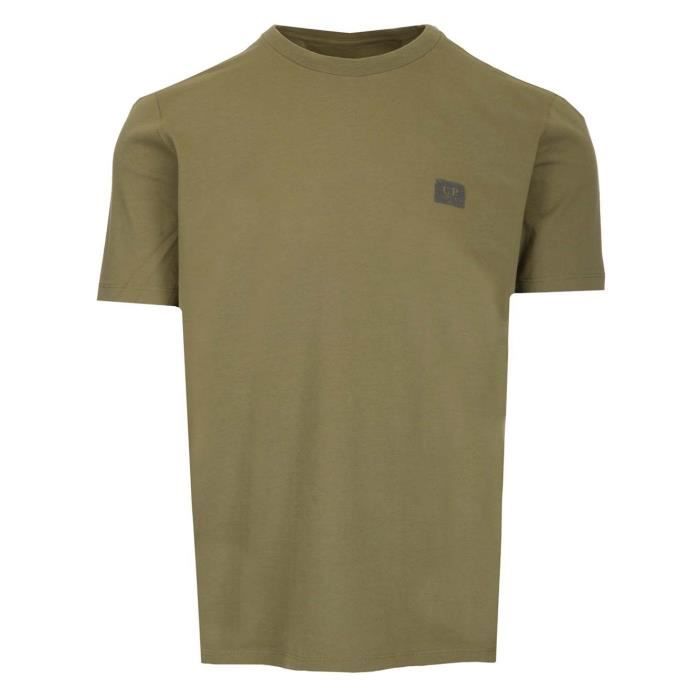 T-shirt Coton C.P Homme T-shirts T-shirts C.P Company pour homme en coloris Vert Company 