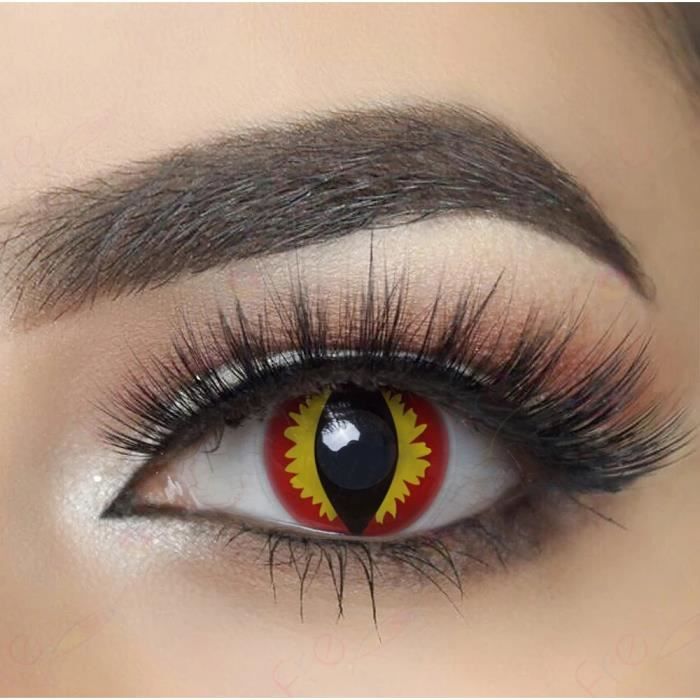 Lentilles De Contact De Couleur Fantaisie Crazy Lens Cosplay Oeil Dragon Rouge Orange Devil Oeil Serpent Oeil Chat 365j Achat Vente Lentilles De Contact Mixte Rouge Rouge Cdiscount Lentilles De Contact De Couleur Fantaisie Crazy Lens Cosplay Oeil Dragon Rouge Orange Devil Oeil Serpent Oeil Chat 365j Achat Vente Lentilles De Contact Mixte Rouge Rouge Cdiscount