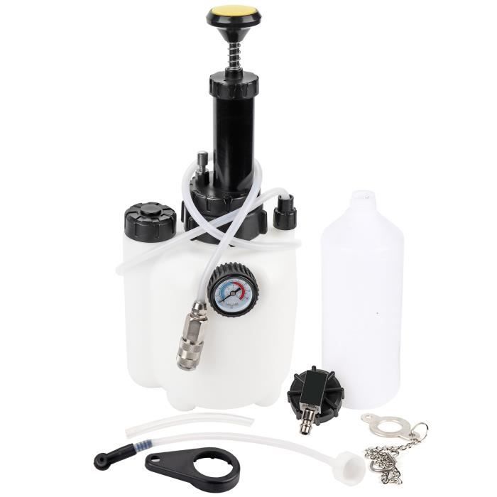 Omabeta Kit de liquide de purge Kit d'outils de purge de liquide d'embrayage de frein 3L système de purge d'outil de auto coffret