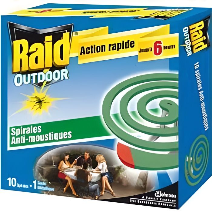 Raid Spirale anti-moustiques