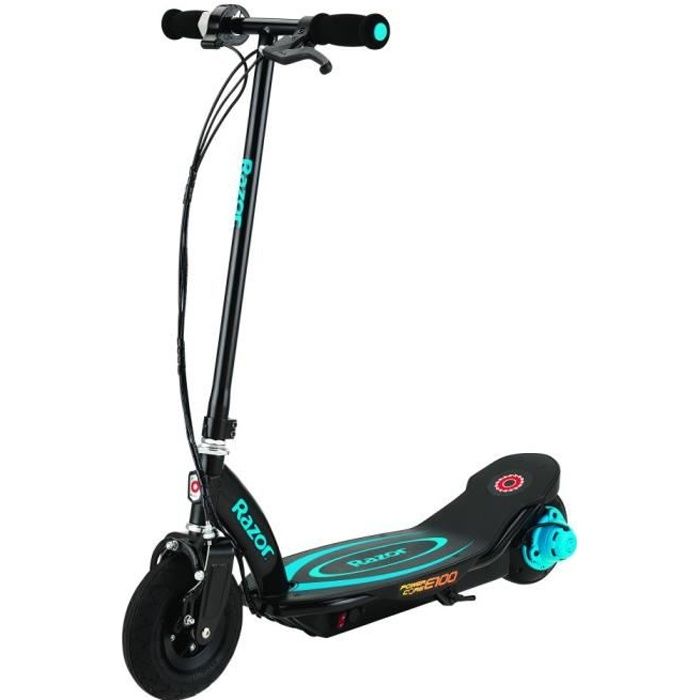 Trottinette électrique RAZOR PowerCore E100 - Bleu - jusqu'à 18 km/h -  Achat / Vente Trottinette électrique RAZOR PowerCore E100 - Bleu - jusqu'à  18 km/h - Cdiscount