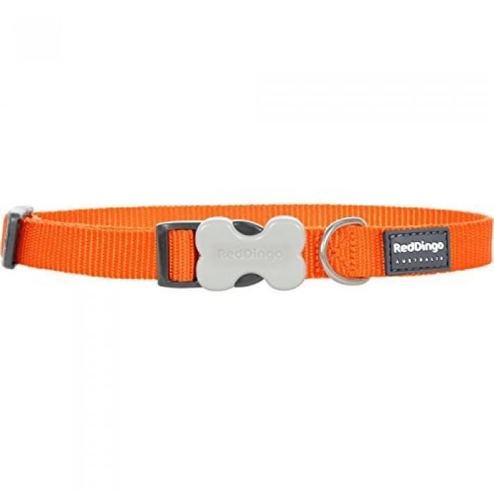 red dingo collier pour chien orange 24-37 cm 15 mm