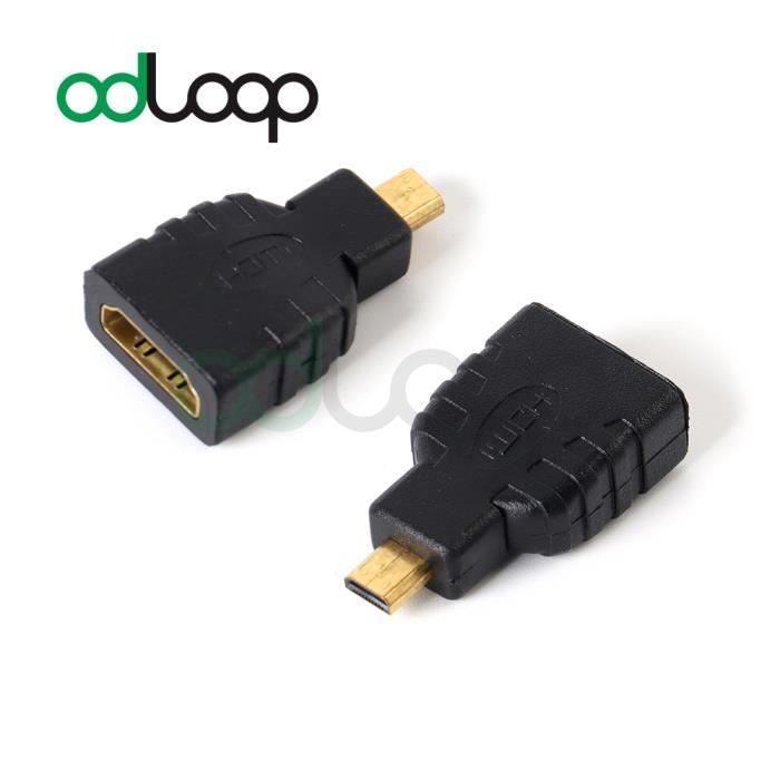 DeleyCON Mini Adaptateur HDMI Câble De Couplage Connecteur 8K@60Hz / 4K@120Hz UHD 7680x4320 Aluminium HDMI 2.1 ARC HDR10+ Dolby Vision VRR ALLM 48Gbps Gris Noir