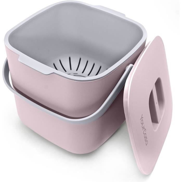 Composteur Cuisine 4L Poubelle Compost Cuisine Pour Les Déchets Composteur Cuisine 4L Poubelle Compost Cuisine Pour Les Déchets